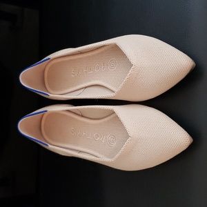 Rothy's The Point Ecru Size 5.5